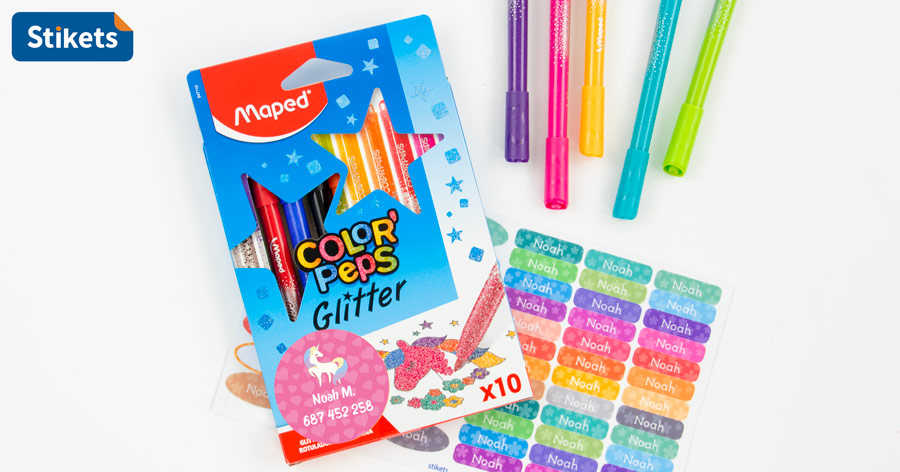 Pennarelli glitter Maped - Stikets