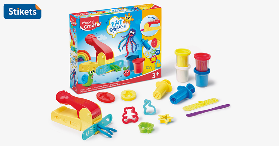 Tempera solida per bambini Alpino - Stikets