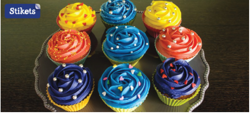 Cupcakes colorati